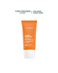 Kem Chống Nắng Dưỡng Ẩm Yves Rocher Glow Energie Multi-Protection UV Shield SPF50+ PA++++ 30ML