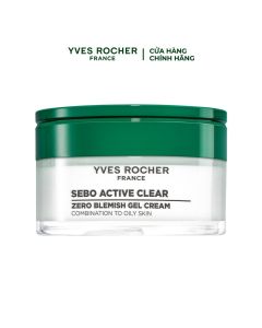 Kem Dưỡng Giảm Mụn V&agrave; Kiềm Dầu Yves Rocher Sebo Active Clear 50ML