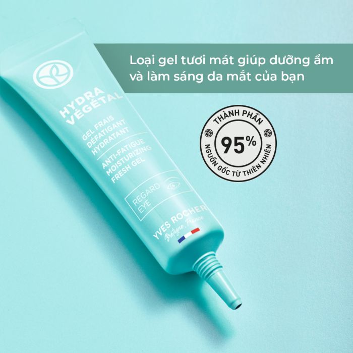 HYDRA VEGETAL ANTI-FATIGUE MOISTURIZING FRESH GEL TUBE 15ML