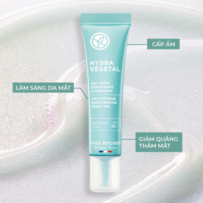HYDRA VEGETAL ANTI-FATIGUE MOISTURIZING FRESH GEL TUBE 15ML