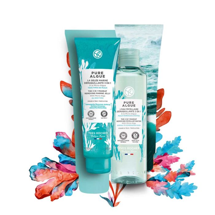 PURE ALGUE 2 IN 1 MAKEUP REMOVING MICELLAR WATER 200 ml