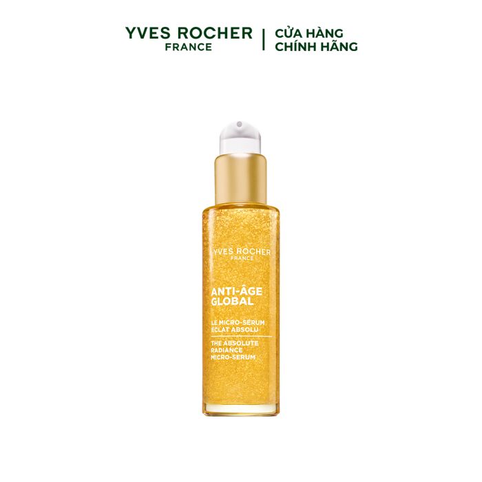 Tinh chất dưỡng sáng và làm mờ đốm nâu Yves Rocher Anti-Âge Global The Absolute Radiance Micro-Serum 30ml main product photo