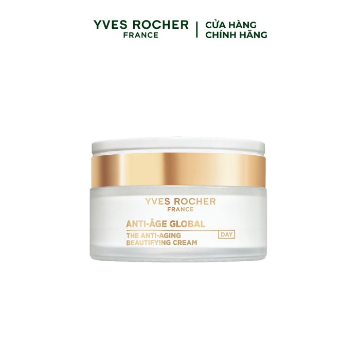 Kem dưỡng ban ngày chống lão hoá toàn diện cho mọi loại da Yves Rocher Anti-Âge Global 50ml main product photo