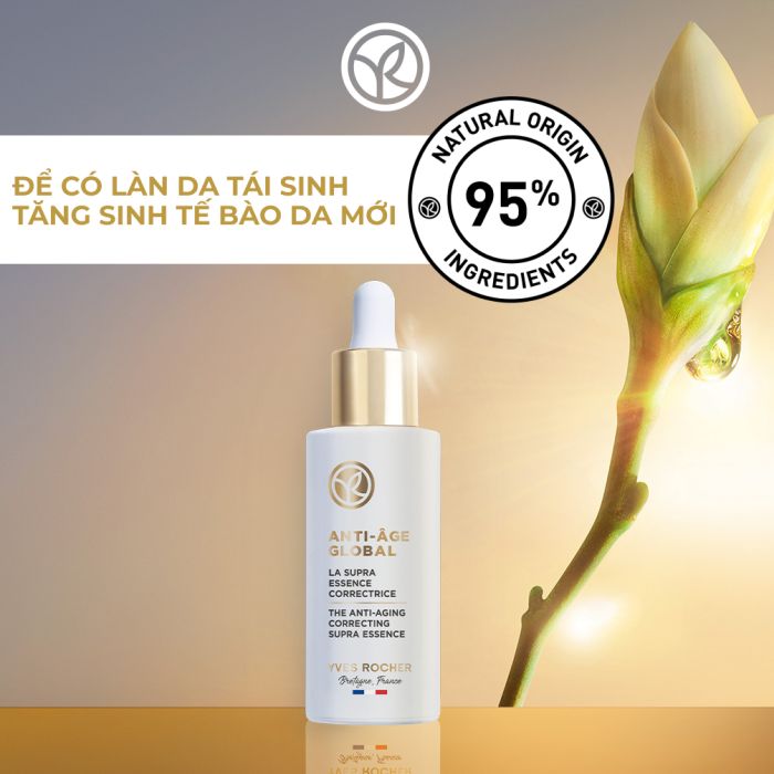 ANTI-AGE GLOBAL 3 THE ANTI-AGING CORRECTING SUPRA-ESSENCE FLACON PIPETTE 50ML