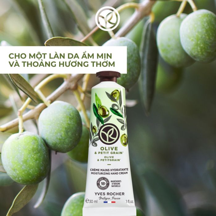 BÀN TAY MỀM MẠI ĐƯỢC MASSAGE VỚI DẦU OLIU NGUYÊN CHẤT