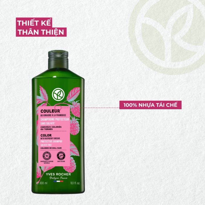 Dầu Gội Giữ Màu Tóc Nhuộm Và Giúp Tóc Bóng Mượt Shine Protective Shampoo Sulfate Free  300Ml