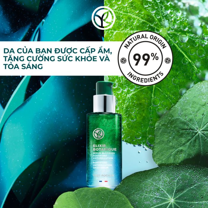 ELIXIR BOTANIQUE SERUM QUOTIDIEN FORTIFIANT ANTI-POLLUTION PUMP BOTTLE 50ML