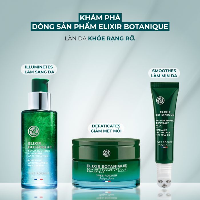 ELIXIR BOTANIQUE SERUM QUOTIDIEN FORTIFIANT ANTI-POLLUTION PUMP BOTTLE 50ML