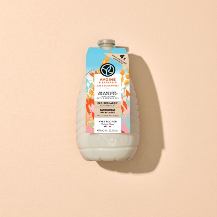 Sữa Tắm Dạng Gel Hương Yến Mạch & Tam Giác Mạch Yves Rocher Chai Refill 600ML