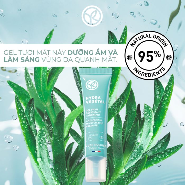 HYDRA VEGETAL ANTI-FATIGUE MOISTURIZING FRESH GEL TUBE 15ML