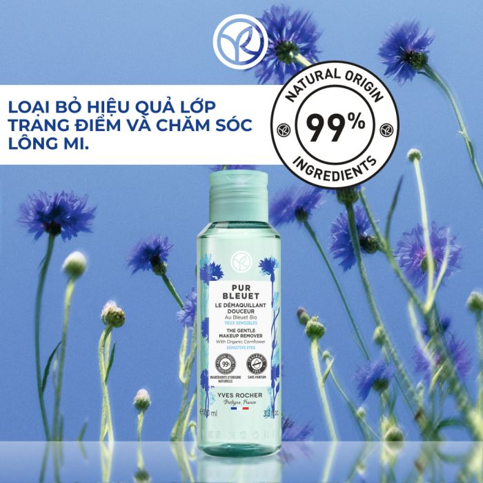 Nước Tẩy Trang Dịu Nhẹ - Pur Bleuet Gentle Makeup Remover  100Ml