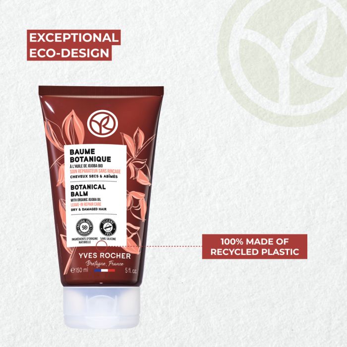 Sáp Dưỡng Phục Hồi Tóc Hư Tổn Repair Botanical Balm With Organic Jojoba Oil Tube 150Ml