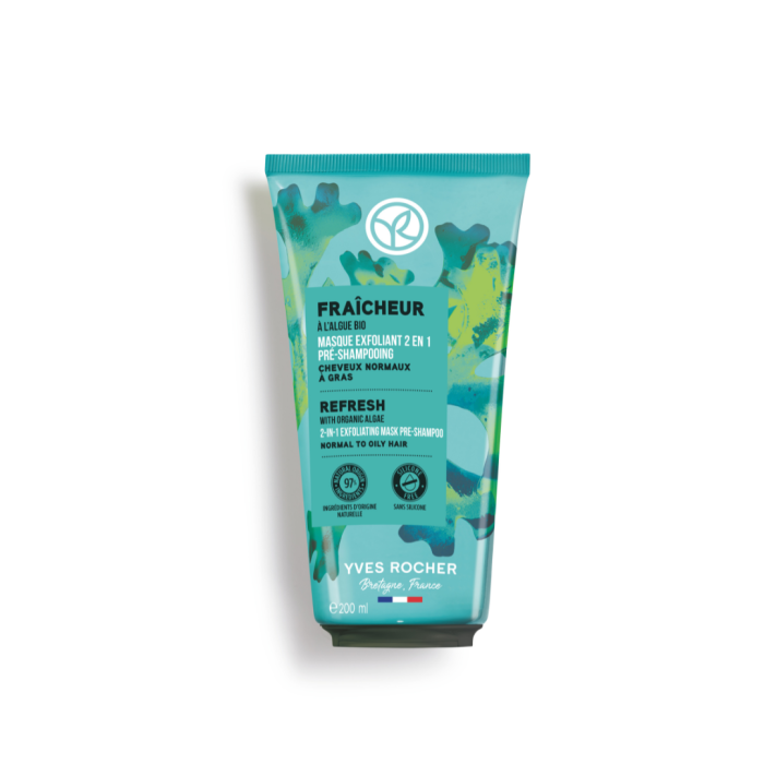 Mặt Nạ Tẩy Tế Bào Chết Da Đầu Refresh 2-In-1 Exfoliating Mask Pre-Shampoo Tube 200Ml