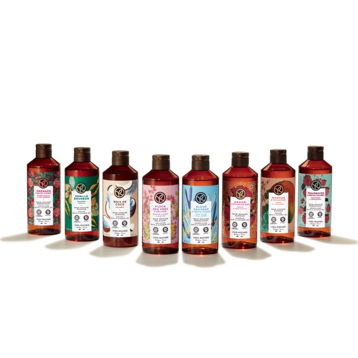 Sữa Tắm Dạng Gel Yves Rocher Hương Hoa Hồng & Tinh Dầu Bath & Shower Gel Argan & Rose Petals 400ML