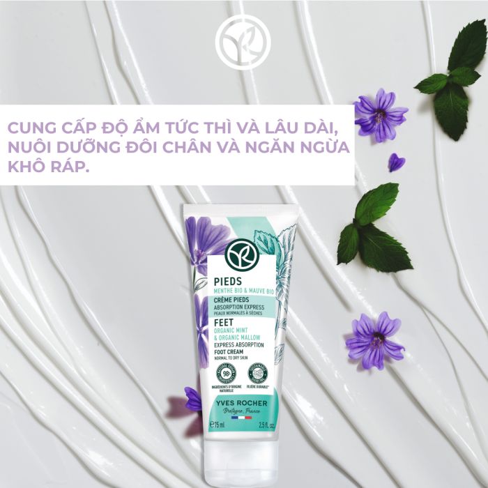 Feet Care Express Absorption Foot Cream Normal To Dry Skin Tube 75Ml