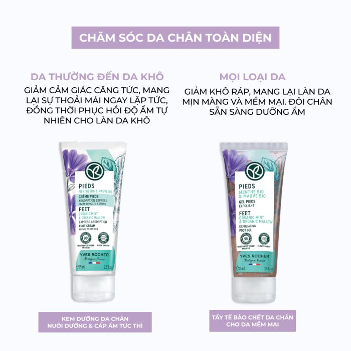 Feet Care Express Absorption Foot Cream Normal To Dry Skin Tube 75Ml