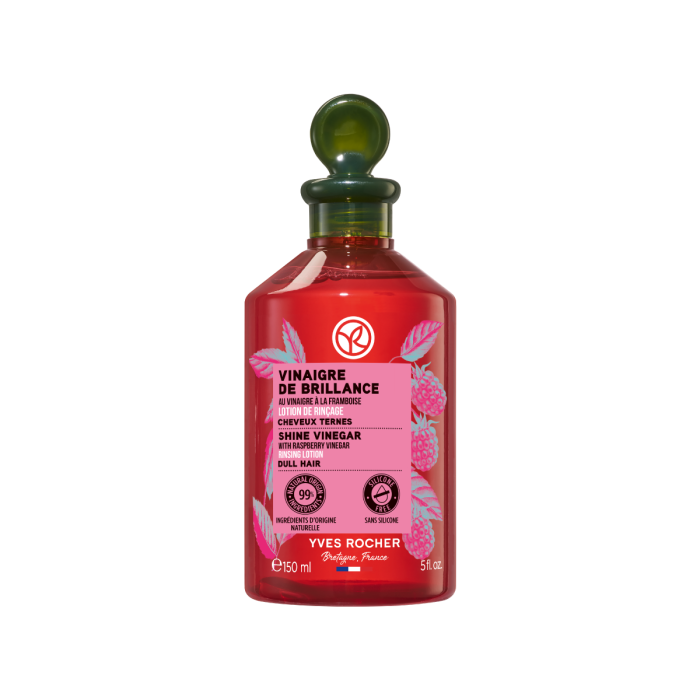 Giấm Xả Bóng Mượt Tóc Yves Rocher Shine Vinegar Rinsing Lotion 150Ml