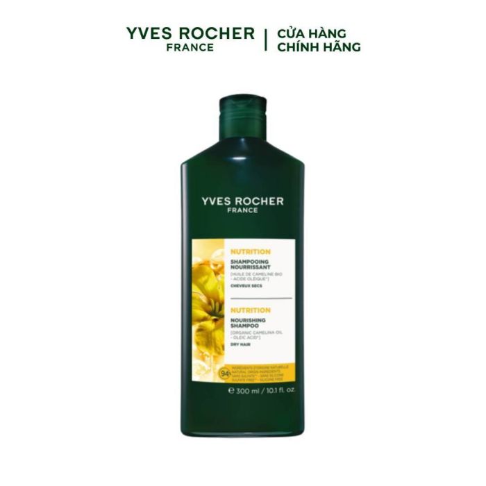 Dầu Gội Nuôi Dưỡng Chuyên Sâu Cho Tóc Khô Yves Rocher Nourishing 300ML main product photo