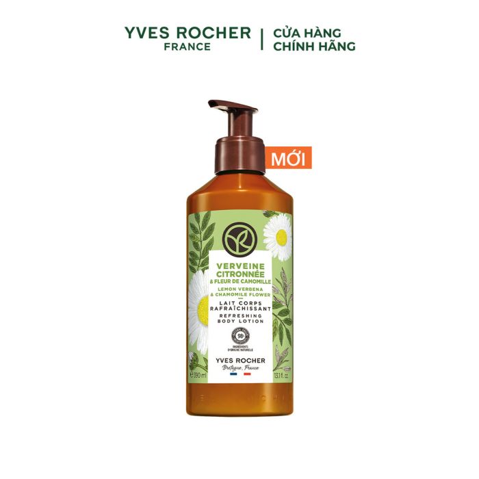 Sữa Dưỡng Thể Hương Cỏ Roi Ngựa & Cúc La Mã Yves Rocher Lemon Verbena & Chamomile Flower 390ML main product photo