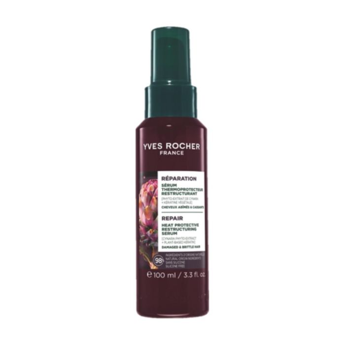 Tinh Chất Bảo Vệ Tóc Trước Nhiệt Yves Rocher Repair Heat Protective Restructuring Serum 100ML main product photo