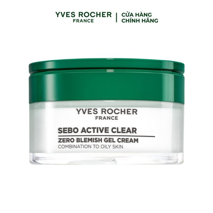 Kem Dưỡng Giảm Mụn Và Kiềm Dầu Yves Rocher Sebo Active Clear 50ML main product photo