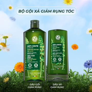 combo gội và xả điều trị tóc rụng