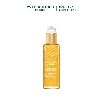 Tinh chất dưỡng sáng và làm mờ đốm nâu Yves Rocher Anti-Âge Global The Absolute Radiance Micro-Serum 30ml