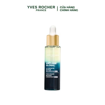 Tinh chất chống lão hóa toàn diện ban đêm Yves Rocher Anti-Âge Global The Bi-Phased Recovery Concentrate Night 30ml