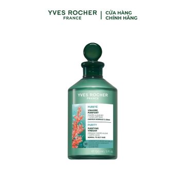 Giấm Xả Tóc Hỗ Trợ Làm Sạch Và Thanh Lọc Da Đầu Yves Rocher Purity Purifying Vinegar 150ML