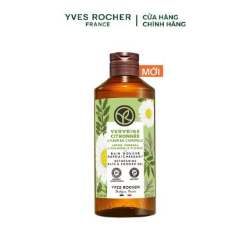 Sữa Tắm Hương Cỏ Roi Ngựa & Cúc La Mã Yves Rocher Lemon Verbena & Chamomile Flower 400ML